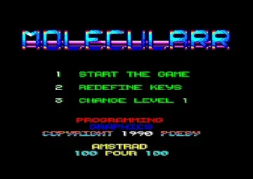 Molecularr (UK) (1990) [Amstrad Cent Pour Cent]-Amstrad CPC